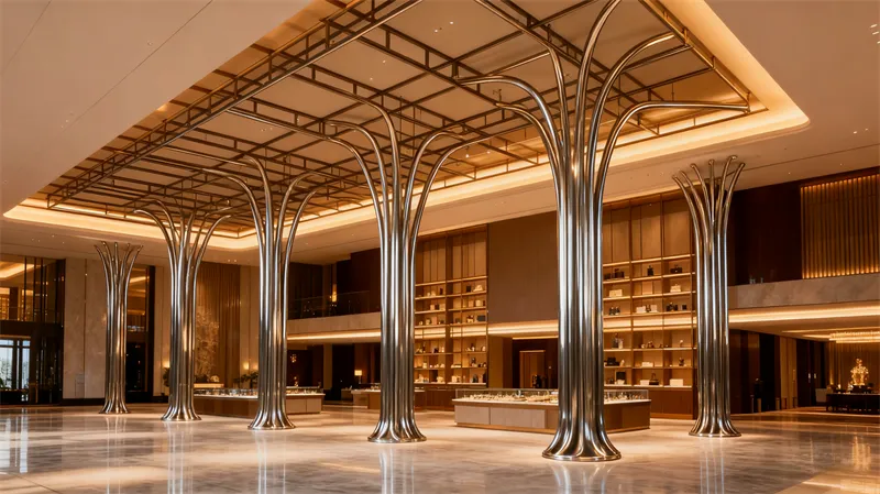 Stainless Steel Tubes in Hospitality: Redefining Luxury Hotel Design with Durability and Aesthetics